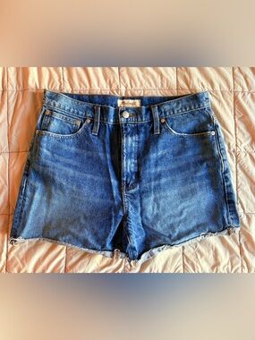 Madewell Relaxed mid length denim shorts